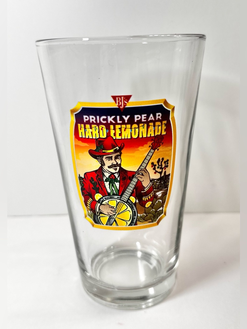 BJ’s Prickly Pear Hard Lemonade Pint Glass